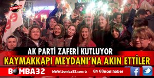 ISPARTA'DA AK PARTİLİLER ZAFERİ KUTLUYOR