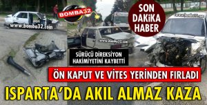 ISPARTA'DA AKIL ALMAZ KAZA!