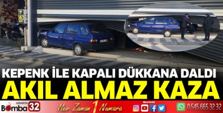 Isparta'da akıl almaz kaza