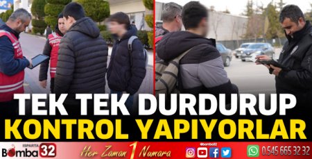 Isparta'da asayiş uygulamaları 