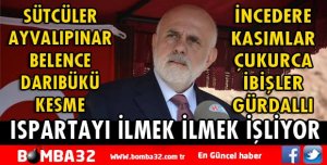 ISPARTA'DA ASFALT SEFERBERLİĞİ