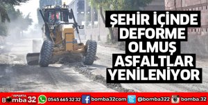ISPARTA'DA ASFALT SEFERBERLİĞİ