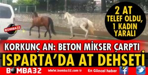 ISPARTA'DA AT DEHŞETİ