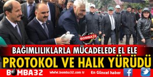 ISPARTA'DA BAĞIMLILIKLARLA MÜCADELE İÇİN EL ELE