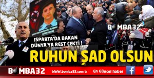 ISPARTA'DA BAKAN DÜNYA'YA REST ÇEKTİ !