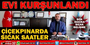 ISPARTADA BELEDİYE BAŞKANININ EVİNE SİLAHLI SALDIRI