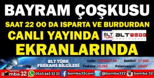 ISPARTADA BİR İLK 2 ŞEHİRDEN AYNI ANDA CANLI YAYIN