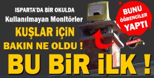 ISPARTA'DA BU BİR İLK 