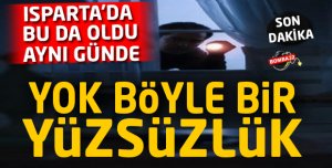 ISPARTA''DA BU DA OLDU !