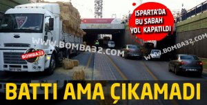 SON DAKİKA  ISPARTA'DA BU SABAH 