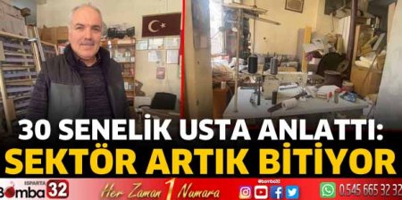 Isparta'da bu sektör artık bitiyor