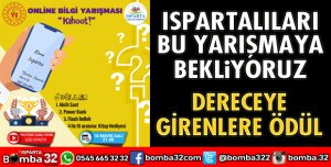 Isparta'da bu yarışmaya herkes davetli