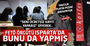 ISPARTA'DA BUNU BİLE YAPMIŞ  YOK ARTIK 