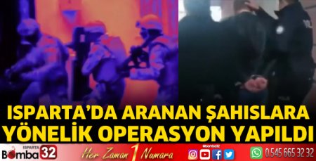 Isparta'da Çember 17 operasyonu