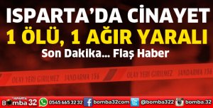 Isparta'da cinayet