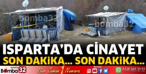 Isparta'da cinayet