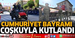 Isparta'da Cumhuriyet Bayramı Coşkuyla Kutlandı