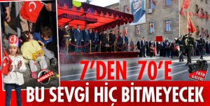 Isparta'da Cumhuriyet Coşkusu