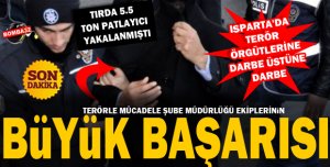 ISPARTA'DA  DARBE ÜSTÜNE DARBE