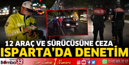 Isparta'da denetim
