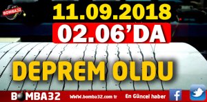ISPARTA'DA DEPREM KORKUTTU