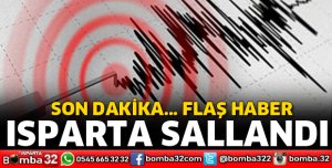 Isparta'da deprem