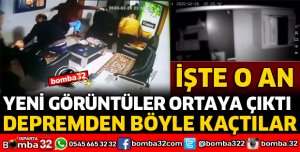 ISPARTA'DA DEPREM ANI KAMERADA