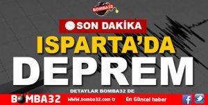 ISPARTA'DA DEPREM SON DAKİKA 