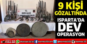 ISPARTA'DA DEV OPERASYON