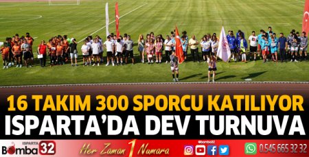 Isparta'da dev turnuva