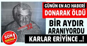 ISPARTA'DA DONARAK ÖLDÜ I