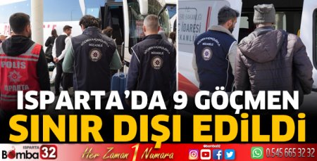 Isparta'da düzensiz göçmen uygulaması