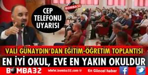 ISPARTA'DA EĞİTİM ÖĞRETİM TOPLANTISI DÜZENLENDİ