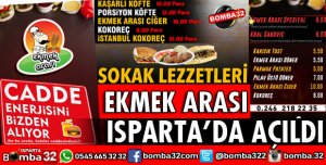 ISPARTA'DA EKMEK ARASI AÇILDI