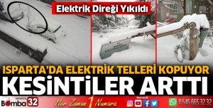 Isparta'da elektrikler kesiliyor