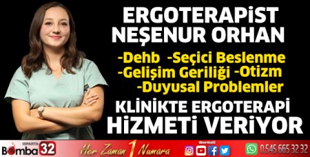 Isparta'da Ergoterapi hizmeti veriliyor