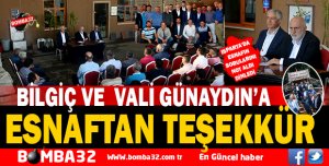 ISPARTA'DA ESNAFI DİNLEDİ 
