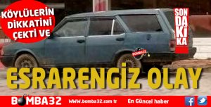 ISPARTA'DA  ESRARENGİZ OLAY  