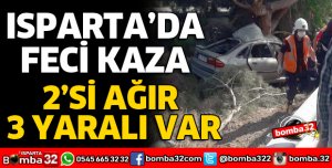ISPARTA'DA FECİ KAZA 