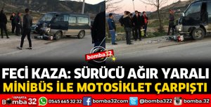ISPARTA'DA FECİ KAZA