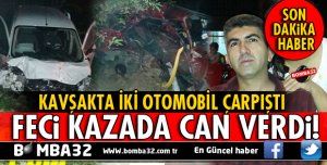 ISPARTA'DA FECİ KAZADA CAN VERDİ!