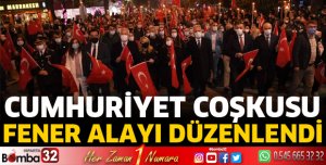 Isparta'da Fener Alayı düzenlendi
