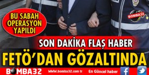 ISPARTA'DA FETÖ OPERASYONU