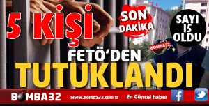 ISPARTA'DA FETÖ/PDY DAVASINDA 5 KİŞİ TUTUKLANDI