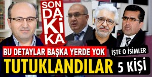 ISPARTADA  FETÖ/PDY OPERASYONUNDA 5 KİŞİ TUTUKLANDI