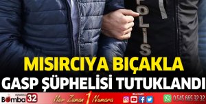 Isparta'da gasp şüphelisi tutuklandı
