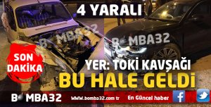 ISPARTA'DA GECE YARISI KORKUNÇ KAZA ! 