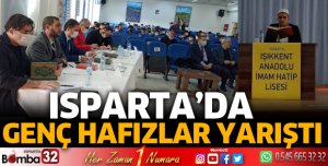 ISPARTA'DA GENÇ HAFIZLAR YARIŞTI