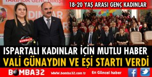 ISPARTA'DA GENÇ KADIN GİRİŞİMCİLER EĞİTİM PROGRAMI BAŞLADI