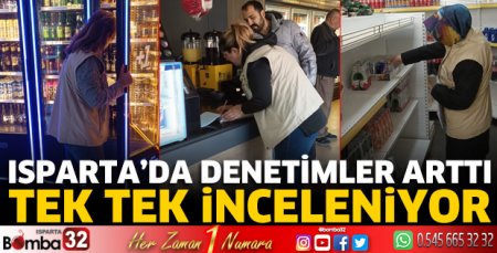 Isparta'da gıda denetimi
